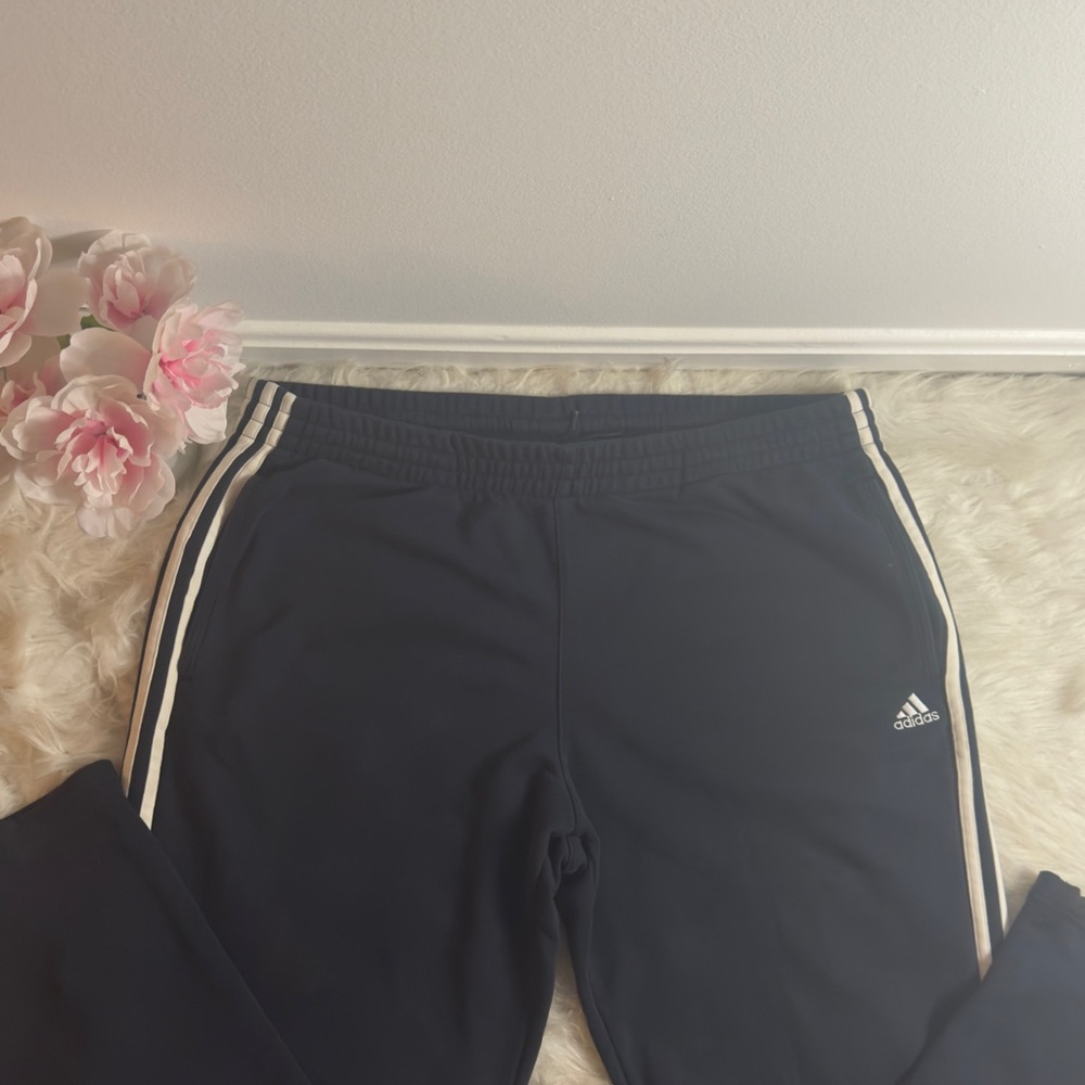 ADIDAS Classic Climalite Navy Blue Cotton Performance Sweatpants size: XL Mens